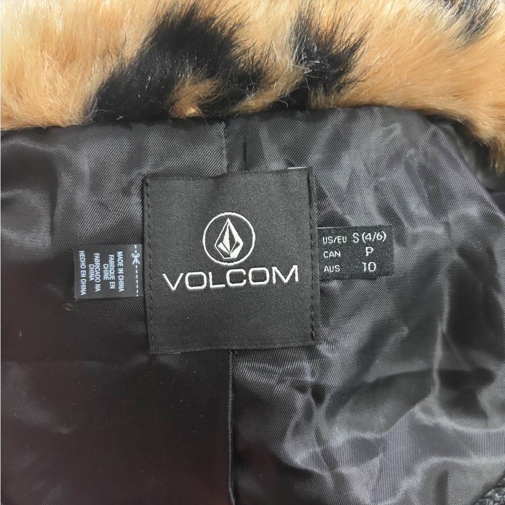 Volcom Leopard Fur Jacket - image 5